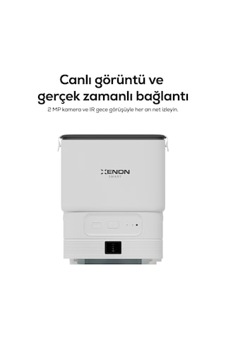 Xenon Smart Akıllı Mama Kabı Kameralı 1080p, 4l, Mobil Kontrol, Çelik Kase, Gece Görüş X8614