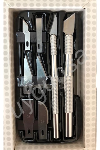 Rico 8 Parça Hobby Maket Bıçak Seti