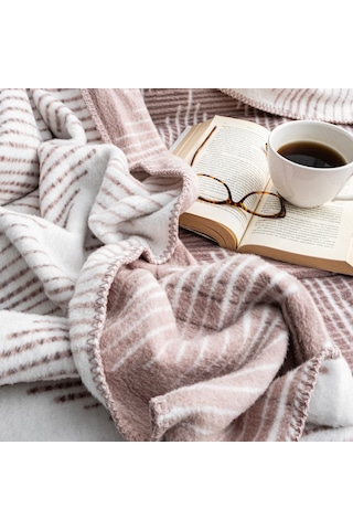 Schafer Home Bloom Çk Battaniye 200x220 Cm 1 Parça-lila Lila