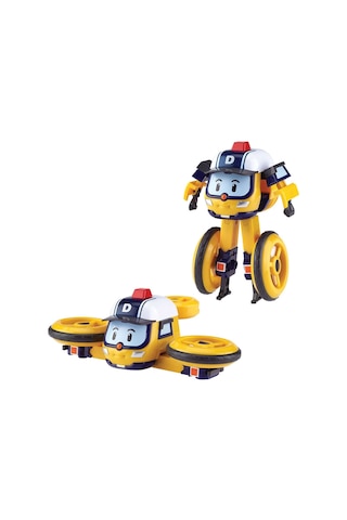 Polı Mrt-0656 Robocar Transforming Robot Figür Droney -necotoys