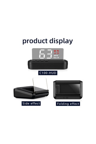 Mufunye Araç Hud Gösterge Projeksiyonu: Hız, Yorgunluk Ve Aşırı Hız Alarmı İle Güvenli Sürüş