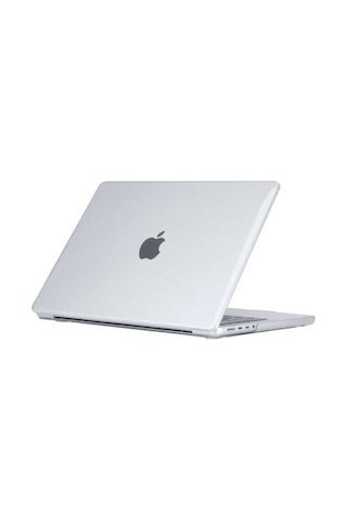 Apple Uyumlu MacBook 14.2' 2021 Zore Msoft Kristal Kapak Renksiz