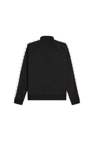 Fred Perry Erkek Siyah Logo Detaylı Ceket Siyah