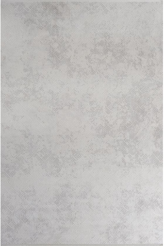 Gabardin Halı Omega 404a Serisi Triko Akrilik Salon Oturma Yatak Odası Halısı Gri