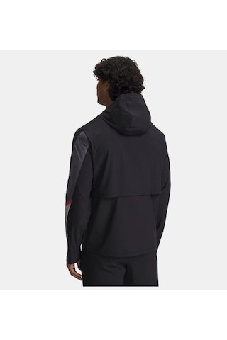 Under Armour Ua Velociti Storm Hooded Erkek Eşofman Üstü 6005900-001 Siyah