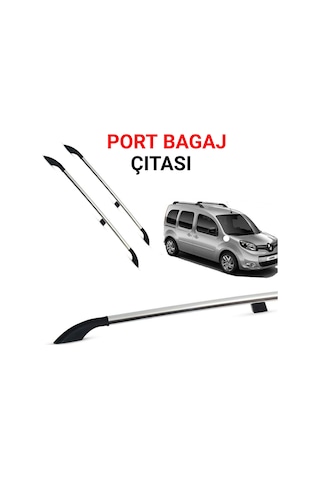 Kangoo Gri Portbagaj Tavan Çitası Kısa Şase 2008 2009 2010 2011