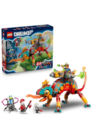 LEGO® DREAMZzz™ Mateo’nun Ateş Bukalemunu 71492 - 7 Yaş ve Üzeri Çocuklar için Yaratıcı Oyuncak Yapım Seti (443 Parça)