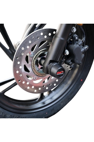 Gp Kompozit Honda Sh 125 2024-2026 Uyumlu Ön Aks Koruma Takozu Siyah