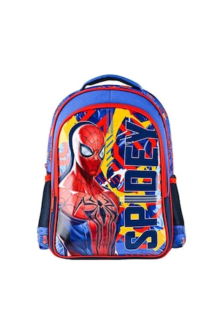 Spıderman İlkokul Çantası Due Rıval Çok Renkli