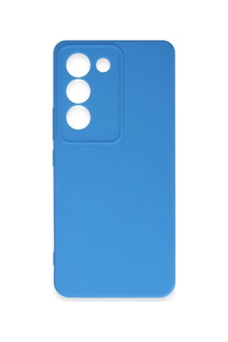 Uryport Vivo V30 Lite 4g Kılıf First Silikon - Mavi