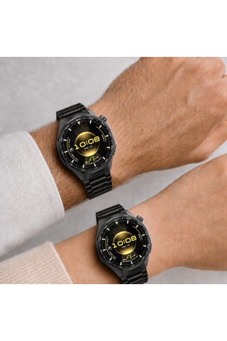 Huawei Watch Gt6 Pro 46mm İle Uyumlu Katlanır Klipsli Paslanmaz Çelik Saat Kordonu