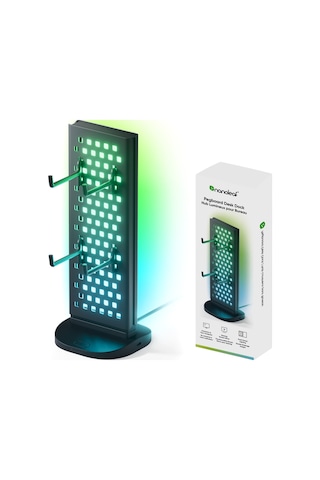 Nanoleaf Rgb Işıklı Masaüstü Stand, 2xusb-c Ve 1xusb-a Girişli