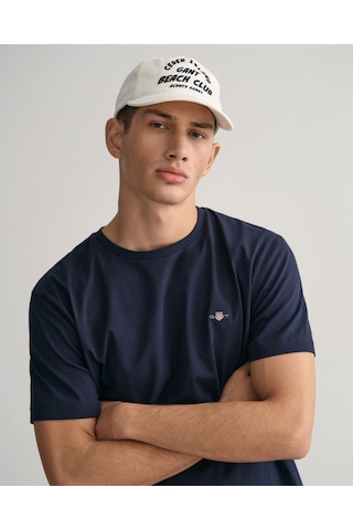 Gant Erkek T-shırt 2003184-433 2003184-433 Lacivert Lacivert