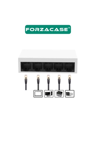 5 Port 100 Mbps Ethernet Switch Hub Çoklayıcı - Fc831