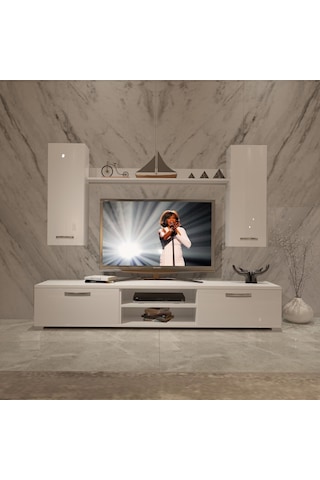 Decoraktiv Eko 5d Slm Dvd Tv Ünitesi Tv Sehpası Beyaz