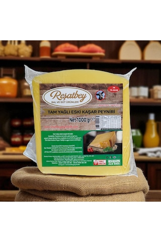 Reşatbey Bs Yöresel Kars Tam Yağlı Eski Kaşarı 1 KG