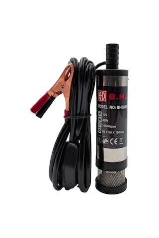 Fixonic B.h.d. Bhd00697 12v Kendinden Emişli Taşınabilir Yakıt/sıvı Yağ Aktarma Mazot Pompası