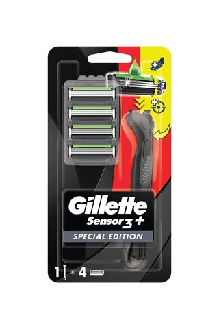 Sensor3+ Special Edition 4'lü Yedek Bıçağı Başlıklı Tıraş Makinesi