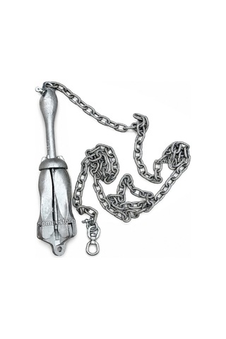 Goldsea Marine Tekne Ve Şişme Bot Için Hazır Çapa Seti Çantalı 2.5 Kg