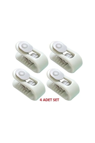 Mandallı Yorgan Sabitleme Klipsi 4 Adet