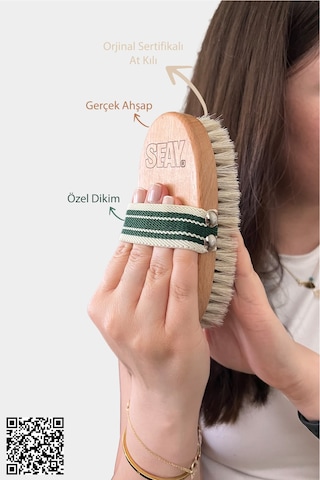 Seay Doğal At Kılı Selülit Fırçası