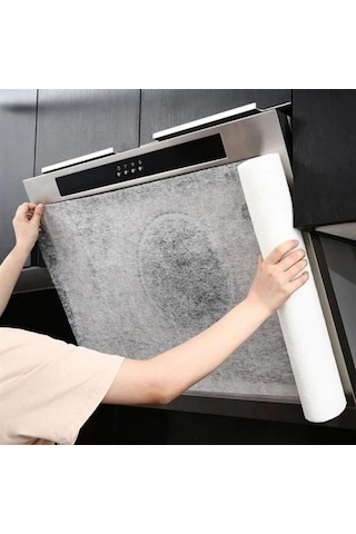 Ams Net 2li Yağ Emici Duman Önleyici Pratik Mutfak Davlumbaz Koruyucu Dayanıklı Yedek Filtre 45x90cm