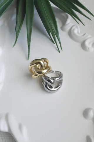 Kadın Yüzük İç İçe Düğüm Ayarlanabilir Yüzük Çok Renkli