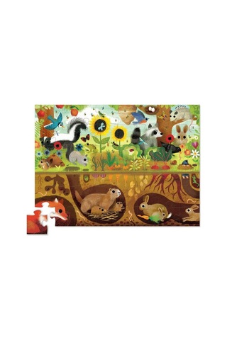 Crocodile Creek Puzzle 48 Parça Arka Bahçe Keşfi