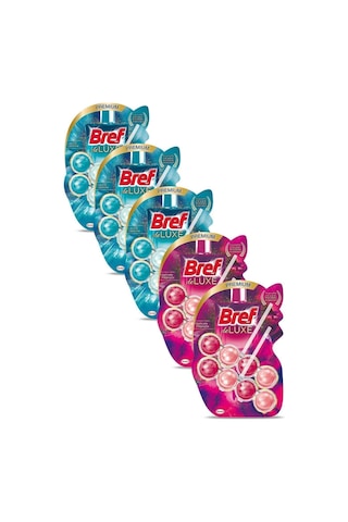 Bref Wc Deluxe Duopack Katı Tuvalet Bloğu Yasemin + Manolya 5 x 2'li