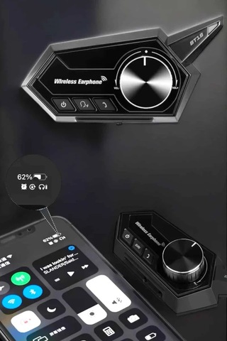 Intercom Kask Kulaklığı Anc Özelliği Yüksek Ses Kaliteli Bluetooth Kulaklık 85726993