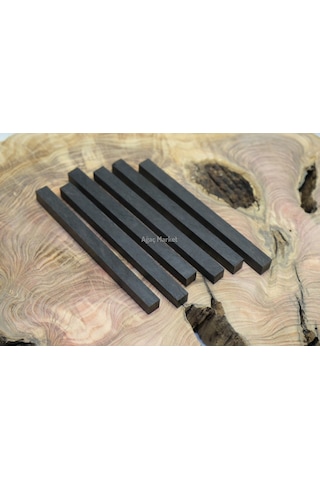 Abanoz Ağacı Çıta Parça Paket 1Cmx1Cm