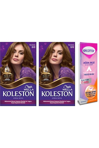 Koleston Krem Boya 6 - 0 Koyu Kumral 2 Adet