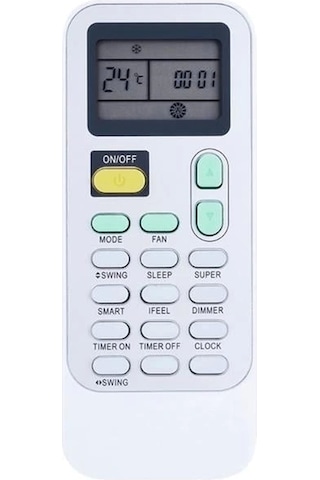 Fujitherma Dg11j1-91 - Hisense J1-06e Klima Kumandası