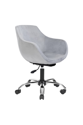 Monoko Çalışma Ofis Sandalyesi Gri