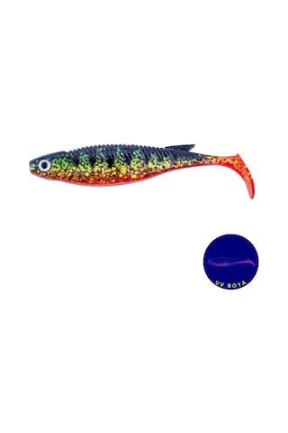 Silikon Balık - 10g 100mm - Fishack Predatorx - Uv Boyalı - Strike
