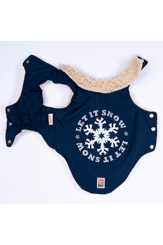 Pawstar Kürklü Lacivert Kedi Köpek Yelek