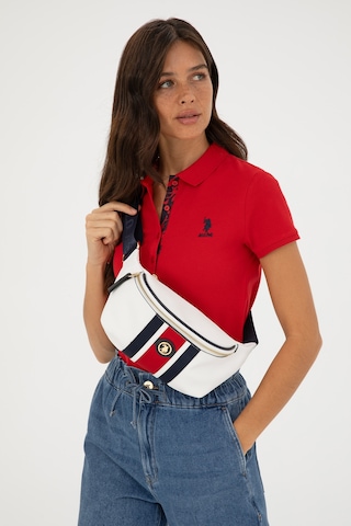 U.S. Polo Assn. Kadın Beyaz Bel Çantası 50293681-VR013