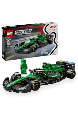 LEGO® Speed Champions Aston Martin Aramco F1® AMR24 Yarış Arabası 77245 - 10 Yaş ve Üzeri Çocuklar için Yaratıcı Oyuncak Yapım Seti (269P)