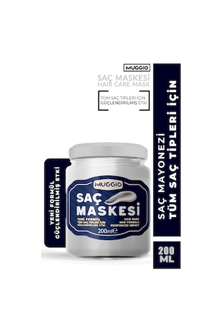Muggio Doğal Bakım Saç Maskesi 200 ML