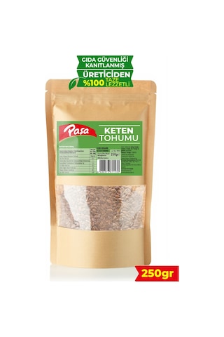 Keten Tohumu 250 Gr Yüksek Lifli Ve Omega-3 Kaynağı