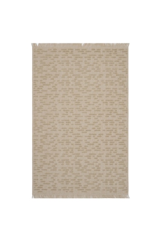 Cool Halı Rustika Bej Jüt Kilim Halı Hasır Doku Bohem Dekoratif Kabartmalı Kaymaz Jüt Mutfak Kilimi Bej 2