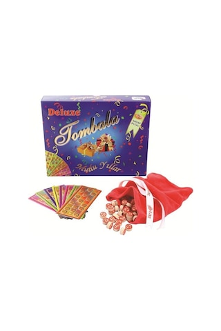 Star Deluxe Tombala Oyunu Ahşap Pullu