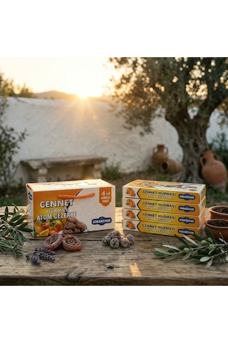 Cennet Hurması Atom Cezerye 4'lü Çanta 125 Gr X 4