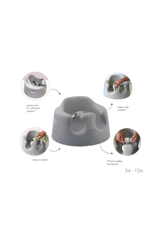 Bumbo Floor Seat , 03-12 Aylık Bebekler Için Koltuk (Hemlock)