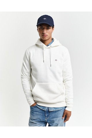Gant Erkek Sweatshırt 2007058-113 2007058-113 Beyaz Beyaz