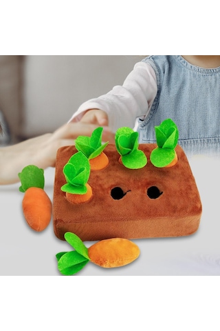 Suntek Oyunu Gelişimsel Eğitsel Çekme Motor 6-adet-havuç