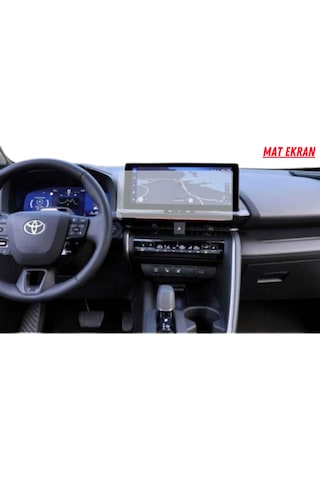 Toyota Yeni C-hr 2023-2024 Navigasyon Ve Multimedya Uyumlu Mat Ekran Koruyucu