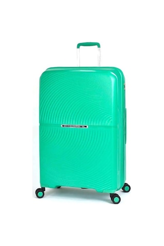 Benetton Trolley Valiz Yeşil Büyük Boy 14bnt2000-01-ysl