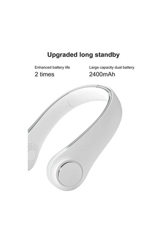 Mini Taşınabilir Fan Soğutucu Vantilatör 2676 Beyaz