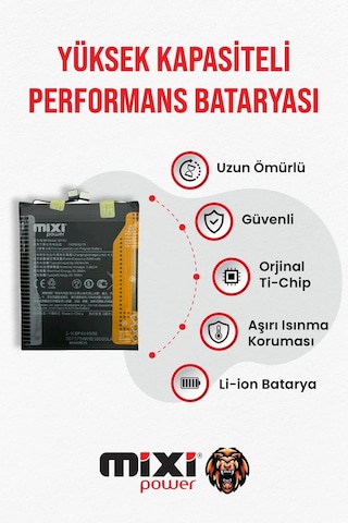 Xiaomi Mi 15 Uyumlu Tam Kapasite Batarya